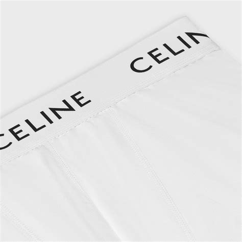 bokserki celine|CELINE BOXERS IN COTTON JERSEY.